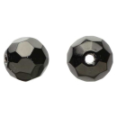 DEKA Glass Beads Black 6 mm