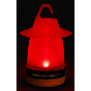 Balzer Adrenalin Cat Laterne LED rot weiß Zeltlampe mit Haken